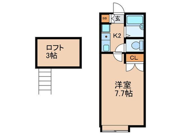 シェリールミニ　Ｃ棟の物件間取画像